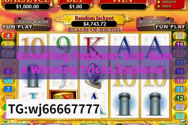 Unveiling Explorer Slot Game Winning Tricks,Explorer Slot Game Winning Trick: Expert Strategies